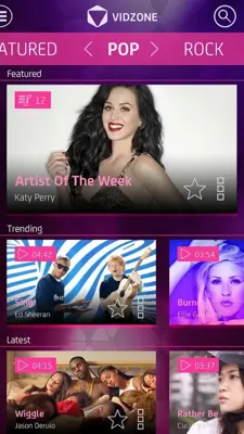 VidZone android App screenshot 6